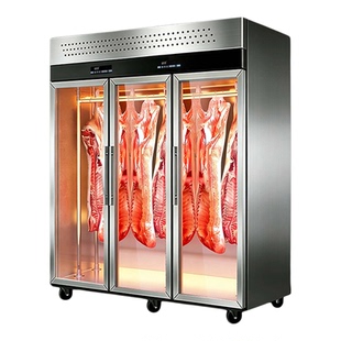 闪茂挂肉柜商用保鲜展示柜鲜肉冷藏冷冻立式猪牛羊肉排酸柜吊肉柜
