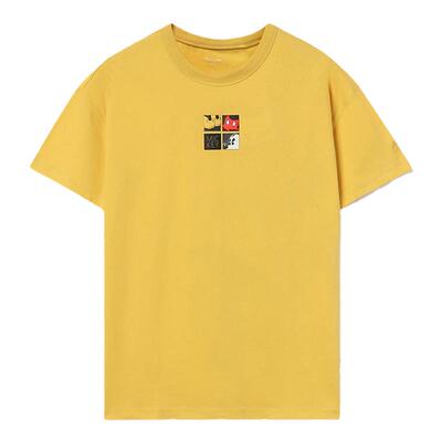 李宁休闲文化衫宽松短袖t恤正品