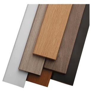 进口实木踢脚线家用6cm纯实木地脚线原木纹白色8公分地板贴脚线10