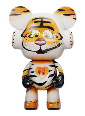 电镀客厅落地大摆件叮咚熊电视柜