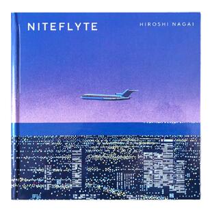 NITEFLYTE 夜间飞行 永井博作品集 日本著名自由插画家 Hiroshi Nagai