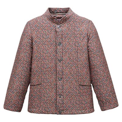 蒙驼冬季中老年女驼绒棉衣加厚加绒花棉袄妈妈装宽松大码保暖外套