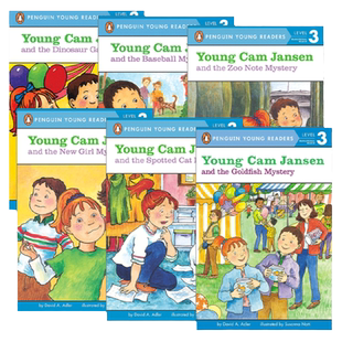 英文原版 Young Cam Jansen 少女侦探简森系列分级阅读6册 Penguin Young Readers  Level 3 英文版 进口英语原版书籍