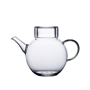 九土茶壶高硼硅耐热玻璃泡茶壶耐高温家用养生壶茶具可过滤花茶壶