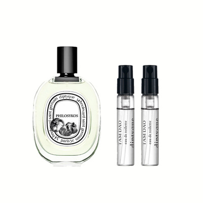 Diptyque蒂普提克谭道杜桑玫瑰之水肌肤之花影中之水纸上香水小样