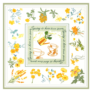 上海故事丝巾妈妈款生日礼物送妈妈长辈礼盒伴手礼三八妇女节礼物