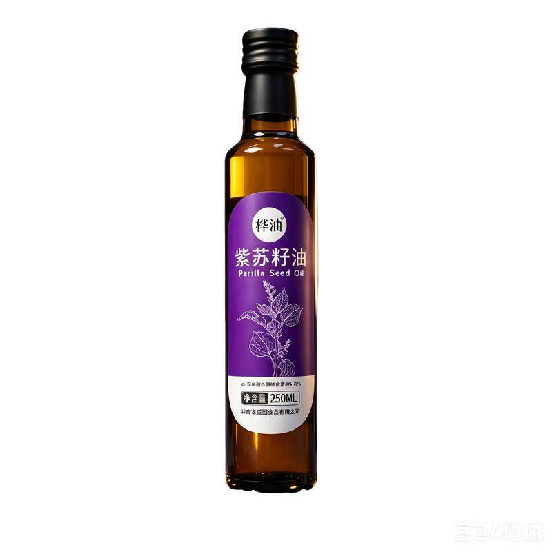 桦油纯正紫苏籽油物理低温冷榨