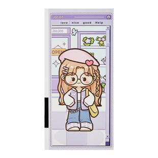莱恩纸品JOOJOO多巴胺系列手帐本高颜值少女心方方手帐本迷你便携式口袋本可平摊180度加厚纸张不透墨记事本