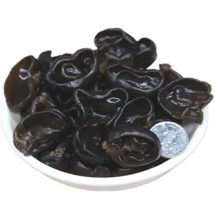东北黑木耳秋耳精品小碗耳250g长白山野生椴木老鼠耳无根干货批发