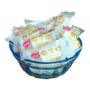 海南品香园椰子糕软糖500克简装椰香零食年货水果味糖果