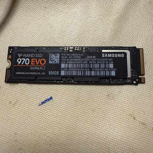 【议价-可维修】  Samsung 固态硬盘 970EVO500G /均有货