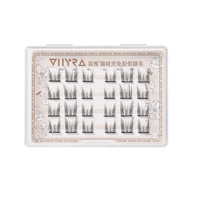 Thyra/昙雅免胶假睫毛猫精灵
