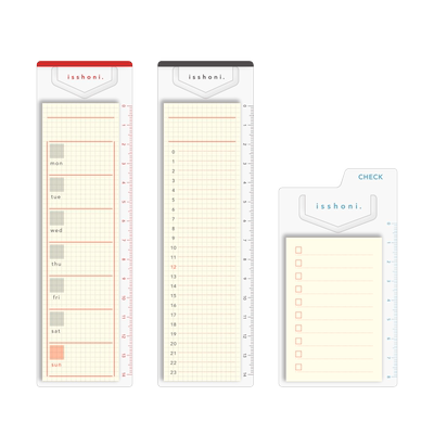 日本创意格式直尺索引书签便签贴