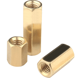 铜柱螺丝 双通六角铜柱M2/M2.5隔离柱螺母柱空心机箱主板螺柱M3M4