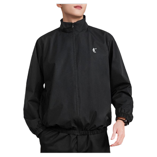 乔丹冲锋衣男装薄款立领外套2026春季官方正品男士夹克户外运动服