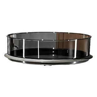 新款旋转升降水果盘客厅茶几家用果盘高端精致高颜值糖果盘干果盘