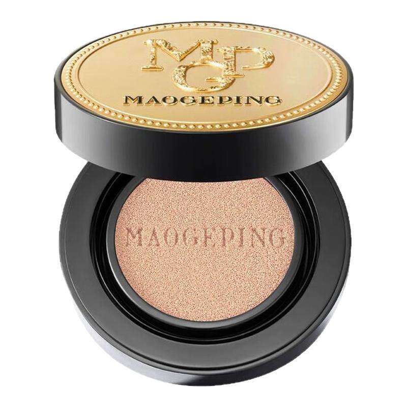 MAOGEPING毛戈平奢华鱼子酱无瑕气垫粉底液遮瑕粉底粉霜官方正品/