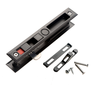 铝合金门窗老式90移门勾锁阳台厨房卫生间铝合金推拉门锁双面钩锁