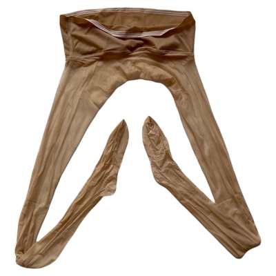 极光果冻油光细腻网纱无缝丝袜女薄款性感丝滑无痕打底连裤袜黑丝