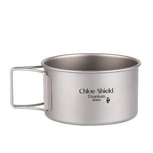 蔻盾户外钛碗纯钛便携折叠钛碗组合野营徒步饭盒便当盒套碗野餐碗