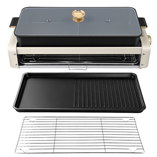 扬子电烧烤炉电烤盘家用大容量电火锅多功能室内无烟烤串机电烤锅