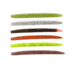 面条虫 5寸 YAMAMOTO SENKO高比重森口 德州钓组插铅wacky neko