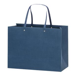 现货牛皮纸特种纸袋手提袋纯色竖横款服装袋定制年货节礼品袋包邮