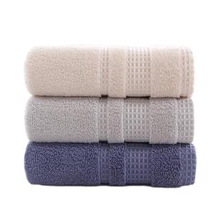 图强阿瓦提新疆长绒棉亲肤纯色纯棉枕巾围兜柔软吸水厚实家用毛巾