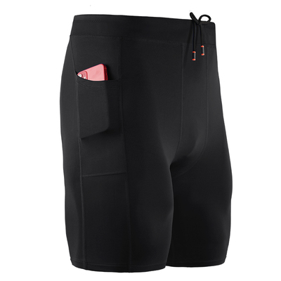 运动弹力短裤男士健身外穿训练