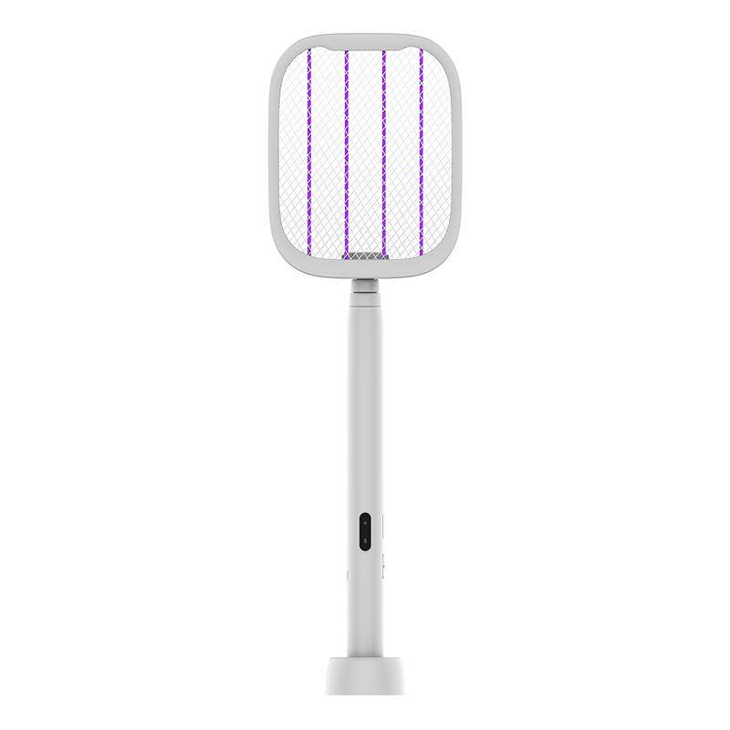 康铭2026新款电蚊拍充电式家用强力伸缩折叠灭蚊子苍蝇电网二合一