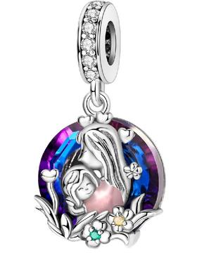 潘家风格原创设计亲情友情系列珠子串珠小串饰白铜镀银配饰