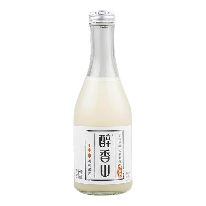 醉香田米酒260ml低度微醺