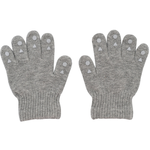 丹麦GoBabyGo儿童手套冬季男女宝宝婴儿纯棉防滑保暖小童五指手套