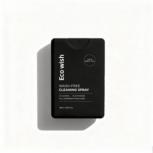 ecowish免洗清洁喷雾0酒精清洁率99.9% ，留香便携植物成分可飞机