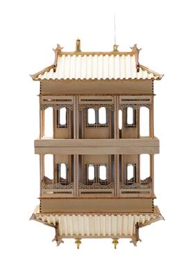 现代新中式创意古建筑吊饰