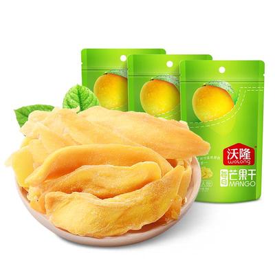 沃隆芒果干70gx2袋果脯果干