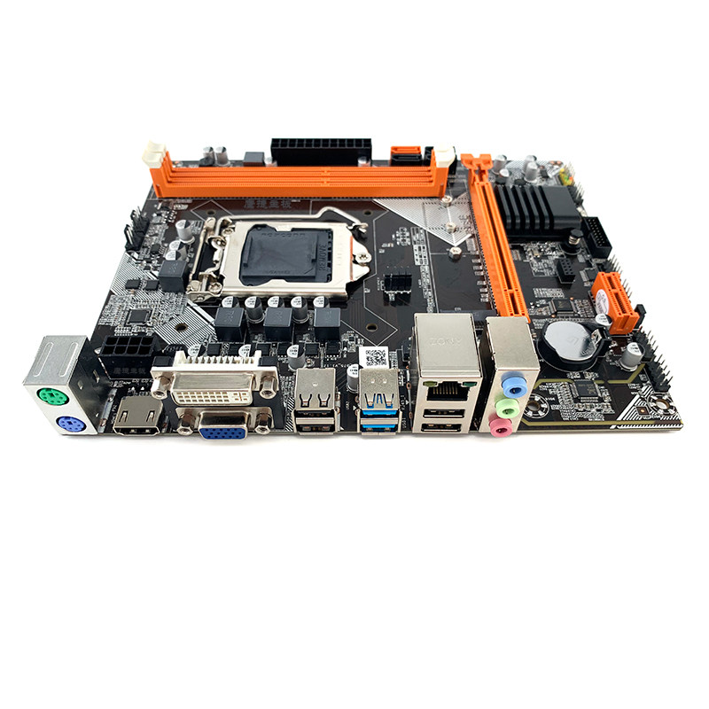 鹰捷 B75 B85 1155 1150 DDR3 M.2 DVI/VGA HDMI PS2全接口主板