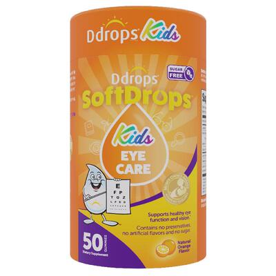 Ddrops滴卓思叶黄素软糖保护视力