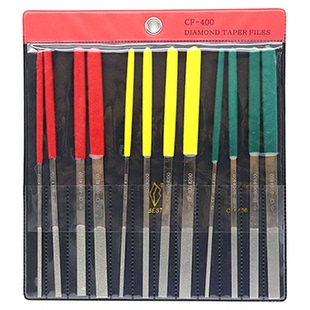 一品钻石锉刀CF-400金刚石锉刀合金修模具打磨平斜挫600目手工锉