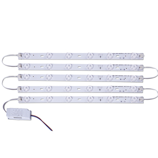 led灯条灯带吸顶灯改造灯芯长条贴片灯板硬三色变光替换客厅能