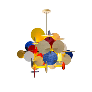 爱丽莎Bau Lampe多巴胺丹麦北欧餐厅吊灯儿童房创意个性卧室吊灯