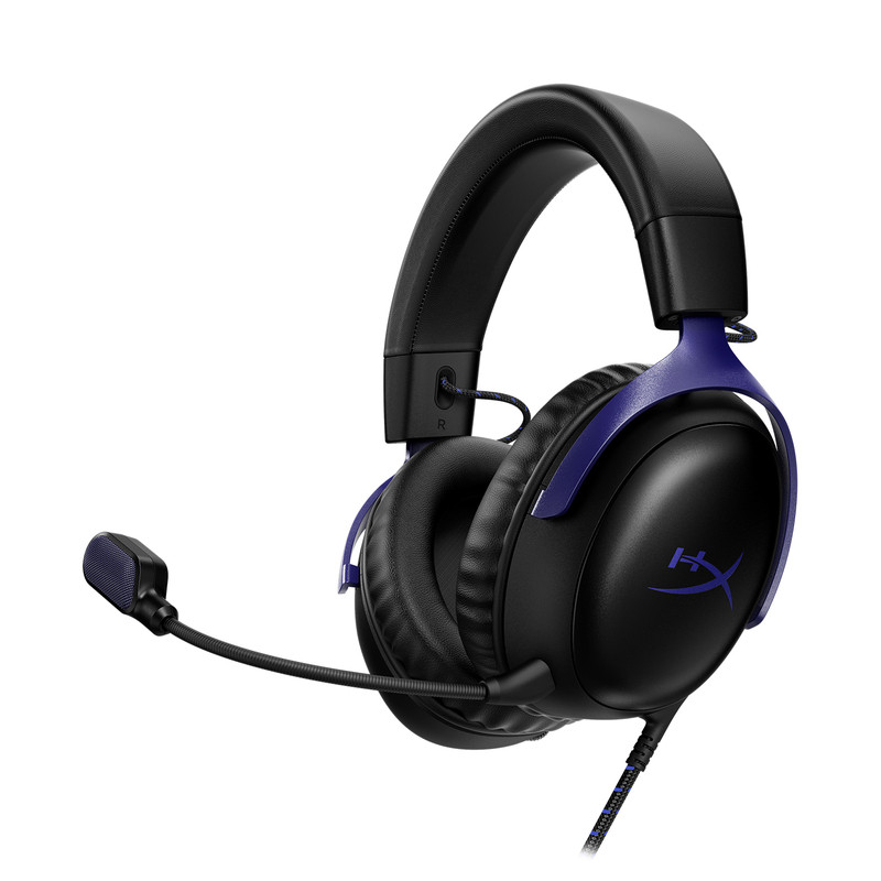 惠普极度未知HyperX飓风3脉冲蓝头戴式游戏电竞耳机官方正品