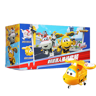 正版超级飞侠大变形玩具新款圆圆朗朗米克雪儿大号变形机器人套装