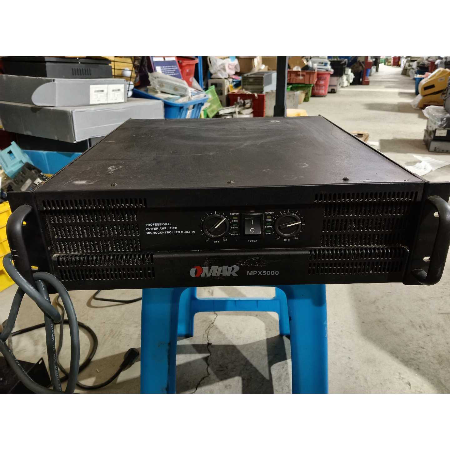 【议价-可维修】 OMAR MPX5000专业功放 实物拍的 成色还行 /均有