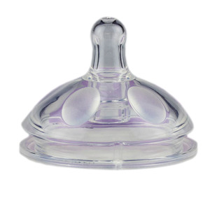 波比兔宽口径安全奶嘴S码M码L码十字孔盒装PPSU超大口径奶瓶奶嘴