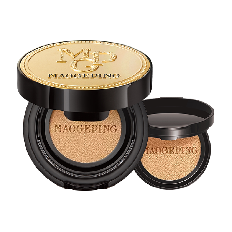 【下拉领优惠】毛戈平奢华鱼子酱无瑕气垫粉底液防晒干皮粉底