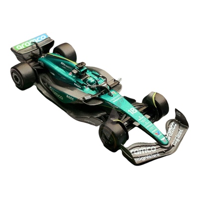 现货 MINIGT 1:64 1001 阿斯顿·马丁F1 AMR24 #18 兰斯 合金车模