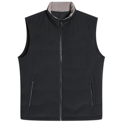 劲霸男装秋冬新款男士羽绒服背心短款立领商务轻薄马甲|BBKE3302