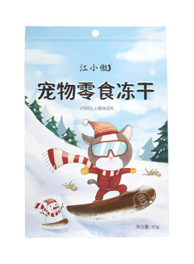 江小傲猫零食鹌鹑冻干磨牙洁齿