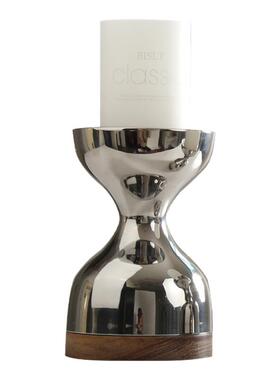 不锈钢烛台冰桶摆件西厨餐桌软装